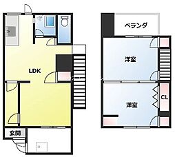 尼崎大庄北4丁目貸家(12-3)