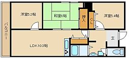 武庫之荘カシノハイツ 3階