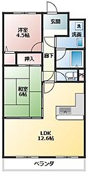 キャトルセゾン 1階/-