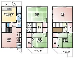 西立花町1丁目11-26貸家