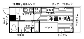 ユニエトワール神戸六甲  ｜ 兵庫県神戸市灘区篠原中町４丁目2-7（賃貸マンション1K・3階・22.00㎡） その2