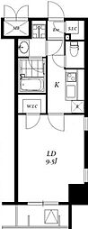 RESIDIA神田岩本町2 1Kの間取図画像