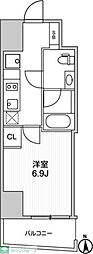 LUMIEC BUNKYO YUSHIMA 1Kの間取図画像