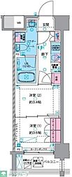 Genoviaasakusa6skygarden 2Kの間取図画像