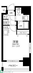 ドルチェ秋葉原North・参番館 ワンルームの間取図画像