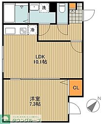 仮称)文京区白山3丁目PJ 1LDKの間取図画像