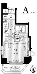 MAINSTAGE大手町 1Kの間取図画像
