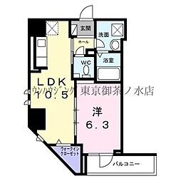 プラザ・デル・ソル 1LDKの間取図画像