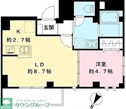 Diamond Valley ダイヤモンドバレー 1LDKの間取図画像