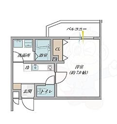 プルメリア阪大前 1階/-