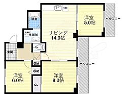 グランドール千里 3階