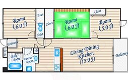 メモラーブル箕面 3階