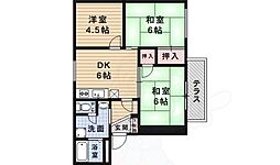 リバーサイドハイツ 2階/-