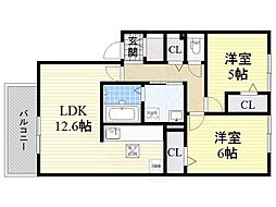 リュー・グロワールA棟 1階/-