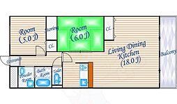 レスカーラ緑地公園 1階