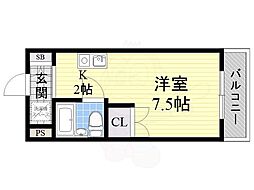 ロイヤルエスペラントオクノ 3階/-