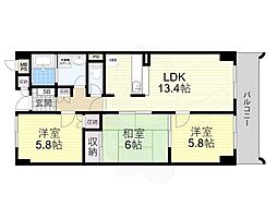 インペリアル南ヶ丘 2階/-