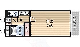 グリーンヒル江坂  ｜ 大阪府吹田市江坂町５丁目（賃貸マンション1K・1階・21.00㎡） その2