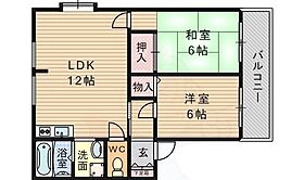 メイプルバレイ  ｜ 大阪府箕面市如意谷２丁目9番28号（賃貸アパート2LDK・2階・52.85㎡） その2