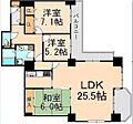 シテヌーブ北千住30A棟23階25.0万円