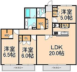 間取図画像 3SLDK