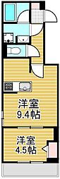 セレスティア六町IV 1LDKの間取図画像