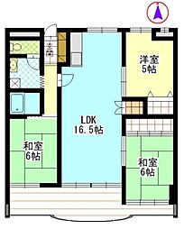 間取図画像 3LDK