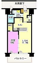 シティマンション衆楽 902 ｜ 岡山県岡山市北区岡町（賃貸マンション1LDK・9階・42.00㎡） その2