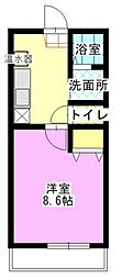 間取図画像 1K