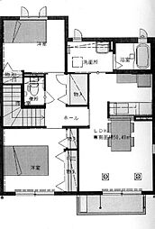 アミコート 2LDKの間取図画像