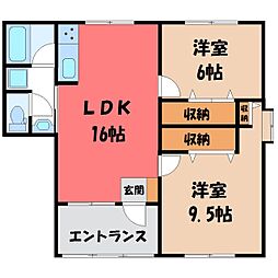 宇都宮駅 8.0万円