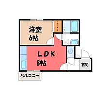 グランコート大曽  ｜ 栃木県宇都宮市大曽3丁目（賃貸アパート1LDK・3階・35.78㎡） その2