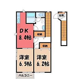 🉐敷金礼金0円！🉐日光線 鹿沼駅 徒歩28分