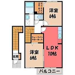 東北本線 宝積寺駅 徒歩11分