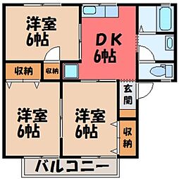 🉐敷金礼金0円！🉐東北本線 宇都宮駅 バス20分 滝谷町下車 徒歩7分
