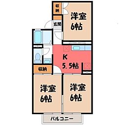 コーポなみまつ III 2階