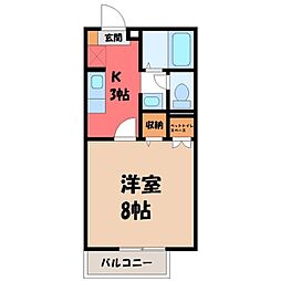 JR東北新幹線 宇都宮駅 バス9分 今泉十文字下車 徒歩1分 2階/-