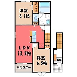 茂呂アパート（028286201） 2階