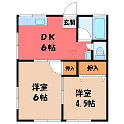 コーポ真部1号棟 2階/-