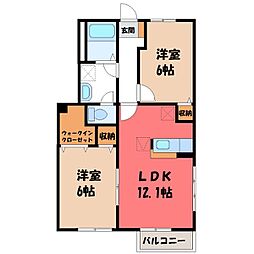 スウィートガーデン A 1階
