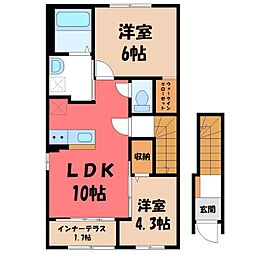 トロワシヤン 2階/-