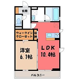 宇都宮芳賀ライトレール線 陽東3丁目駅 徒歩4分 3階/-
