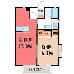 クレセール 2階