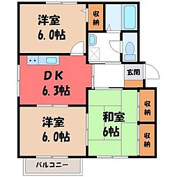 岩昇ハイツ D 2階