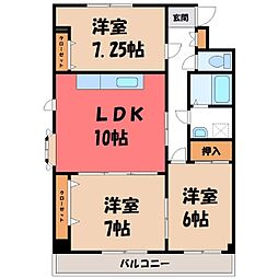 JR東北本線 宇都宮駅 徒歩17分