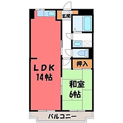 駒西ハイツ I 3階/-
