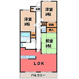 湘南新宿ライン宇須 宇都宮駅 徒歩31分