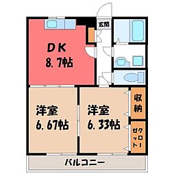 フルール 1階/-