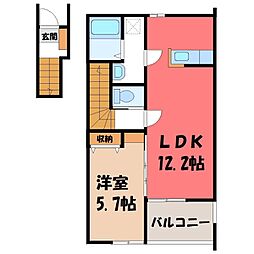 東武日光線 新鹿沼駅 徒歩16分