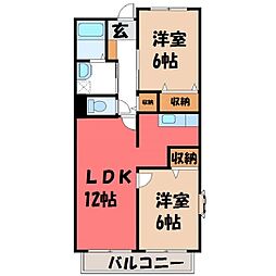 ノワール・リビエール 2階/-